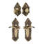 Complete Grande Victorian Entry Lever Set with Deadbolt-147424456