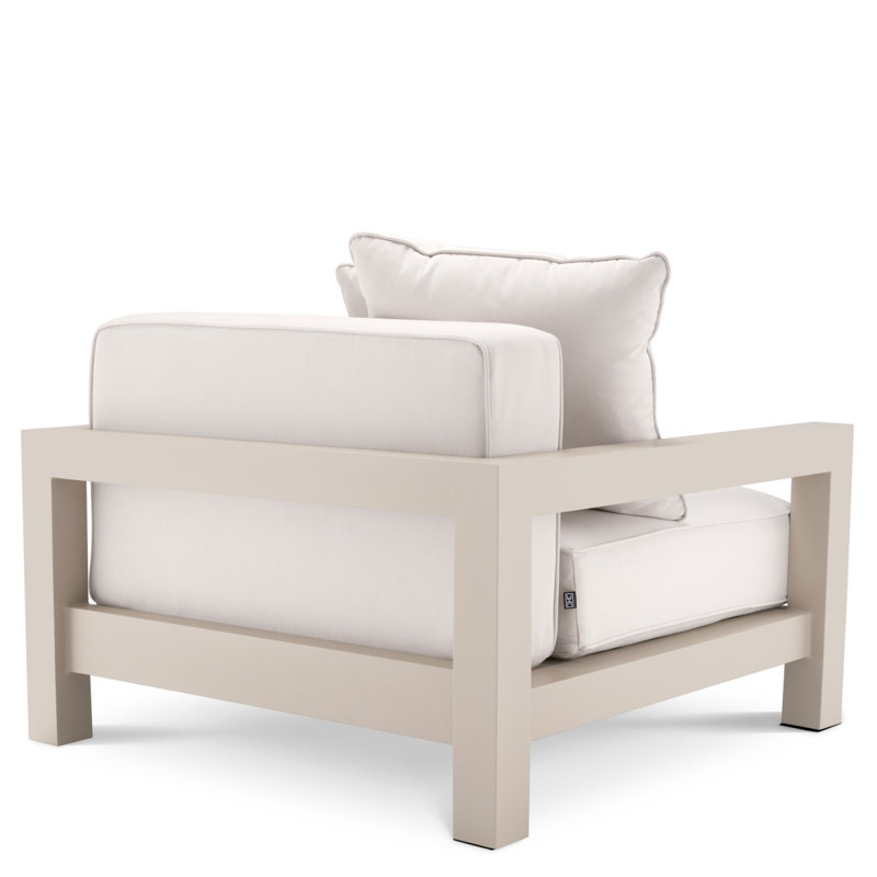 Cap-Antibes Outdoor Lounge Chair, Beige