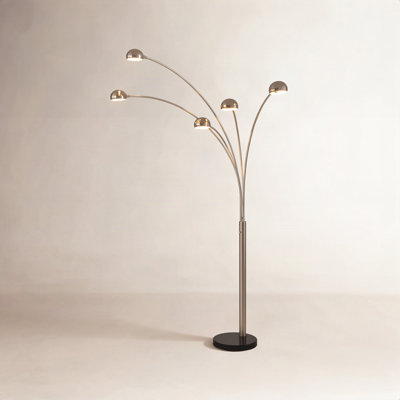 Mushroom 85" Marble Floor Lamp