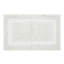 Ensemble de tapis pour salle de bain 2 pièces 100% coton 2370 g / m² Broshouse, tapis de salle de bain touffeté ultra moelleux, super absorbant certifié OEKO-TEX®, réversible, lavable à la machine, confort semblable au spa, ivoire / blanc-1922298097-1897437782