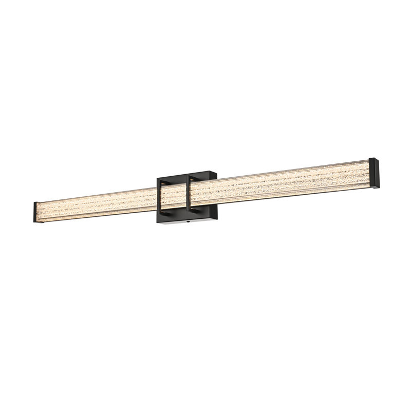 Debbra 36 inch LED Wall Sconce, Black