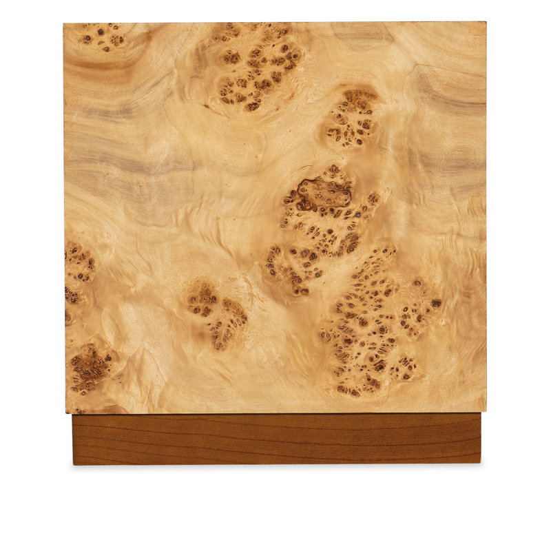 Auberon Solid Wood End Table, 18" H