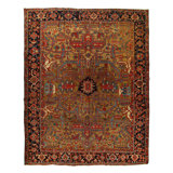 One-of-a-Kind Rectangle 10' 2'' X 11'11'' Area Rug in Brown/Black/Rust/Beige