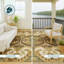Tapis ikat intérieur / extérieur lavable à la machine Chantille ACN2614-1004354891-1004354936