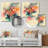 Modern Abstract Wall Decor on Metal-1940577198