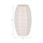 Sagebrook Home Alexander 3D Printed Vase, Ivory/Beige-745988194