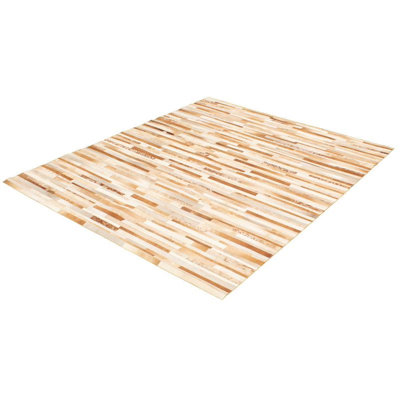 Cowhide Patchwork Indoor Rug