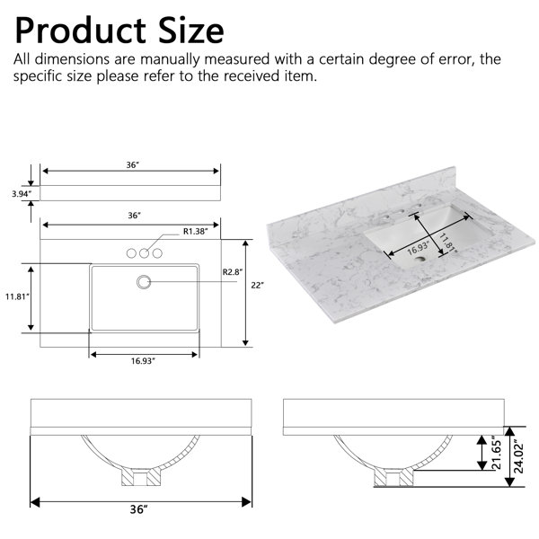 Dimensions du produit