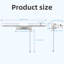 Craciun Stainless Steel Swing Arm Sconce