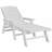 Outdoor Chaise Lounge Chair 6 Position Adjustable Reclining Bench Lounger-763589527