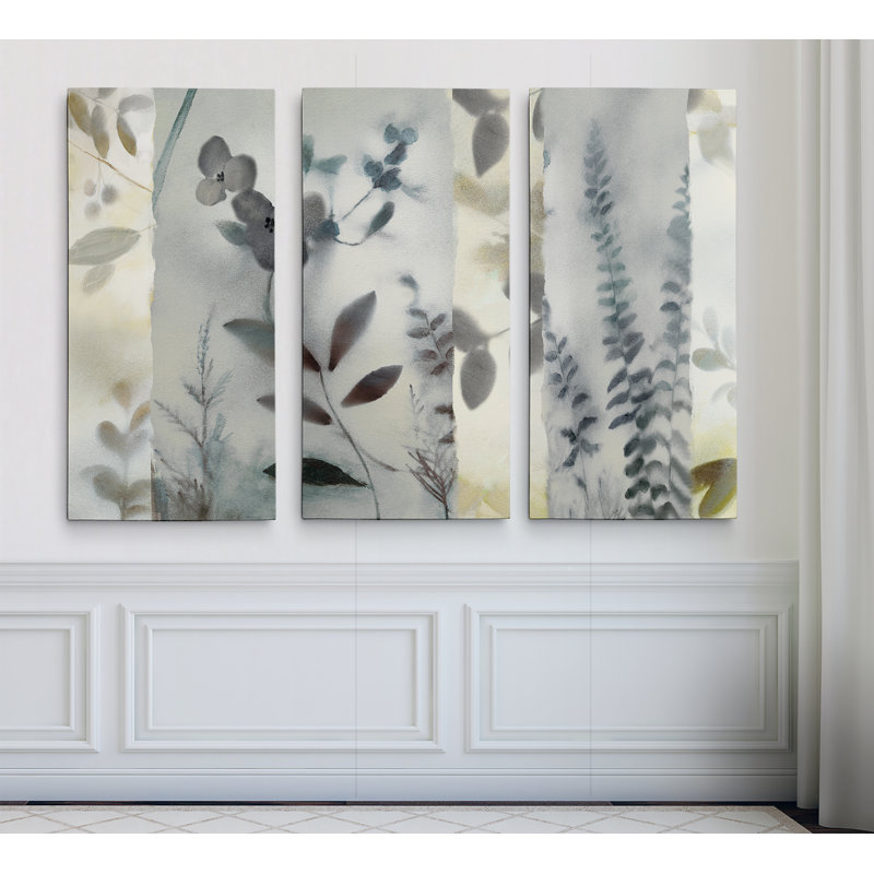 Natural Impression - 3 Piece Wrapped Canvas Multi-Piece Image, 24" H x 36" W x 1.5" D
