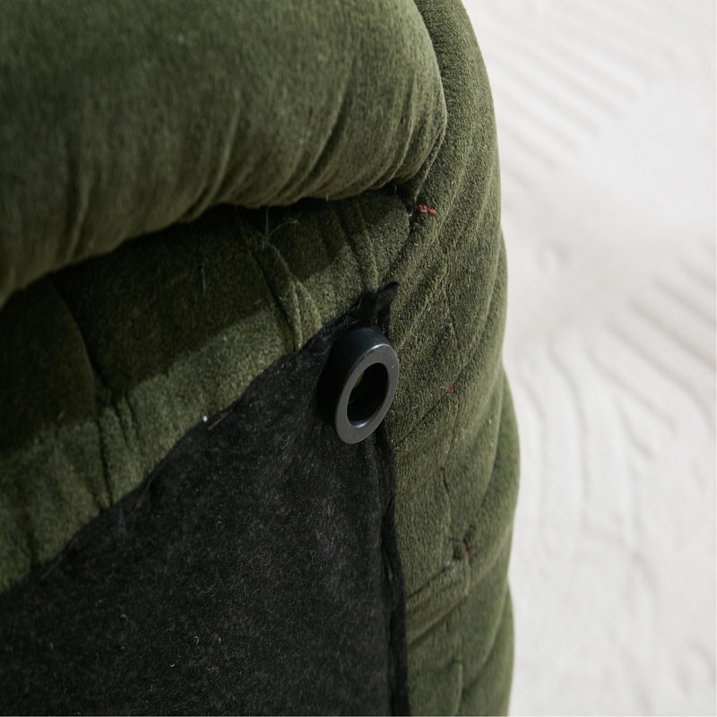 Repose-pieds en tissu Chenille