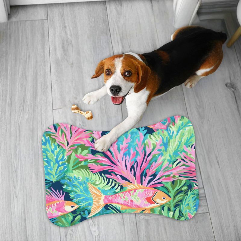 Tapis de bord en forme d'os 1 pièce