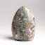 Véritable forme d'agate florale polie de Madagascar (1,15 lb)