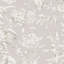 Laura Ashley Heledd Blooms Dove Grey Wallpaper