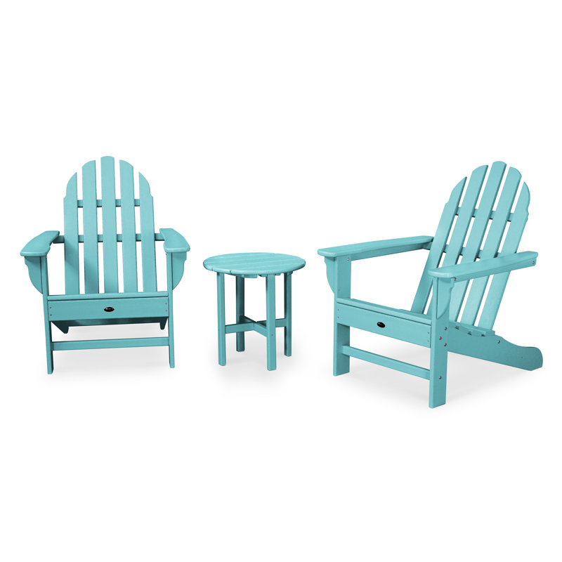 Ensemble Adirondack 3 pièces Trex Outdoor Cape Cod, Aruba