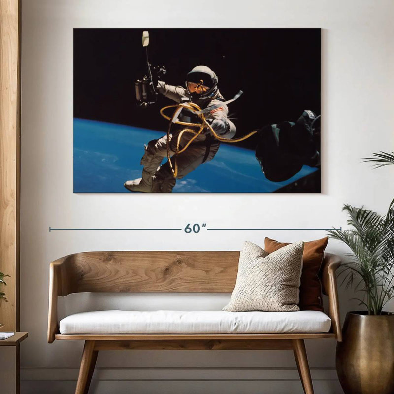Oberle NASA Space Mission II, 34" H x 51" W