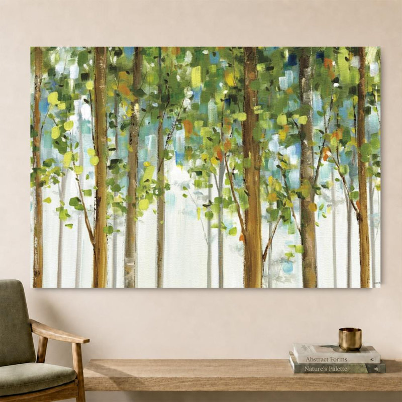 «Forest Study I» par Lisa Audit - impression sur toile, 40" H x 60" W, Toile tendue, Does Not Apply