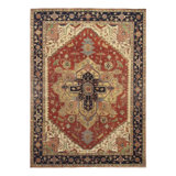 Xavien Oriental Area Rug