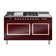 ILVE Nostalgie II Noblesse 60 in Dual Fuel Range 7 Burner, Griddle, Frenchtop