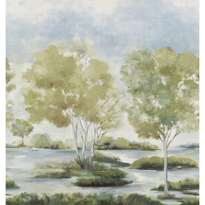 Grass Cloth Wall Mural