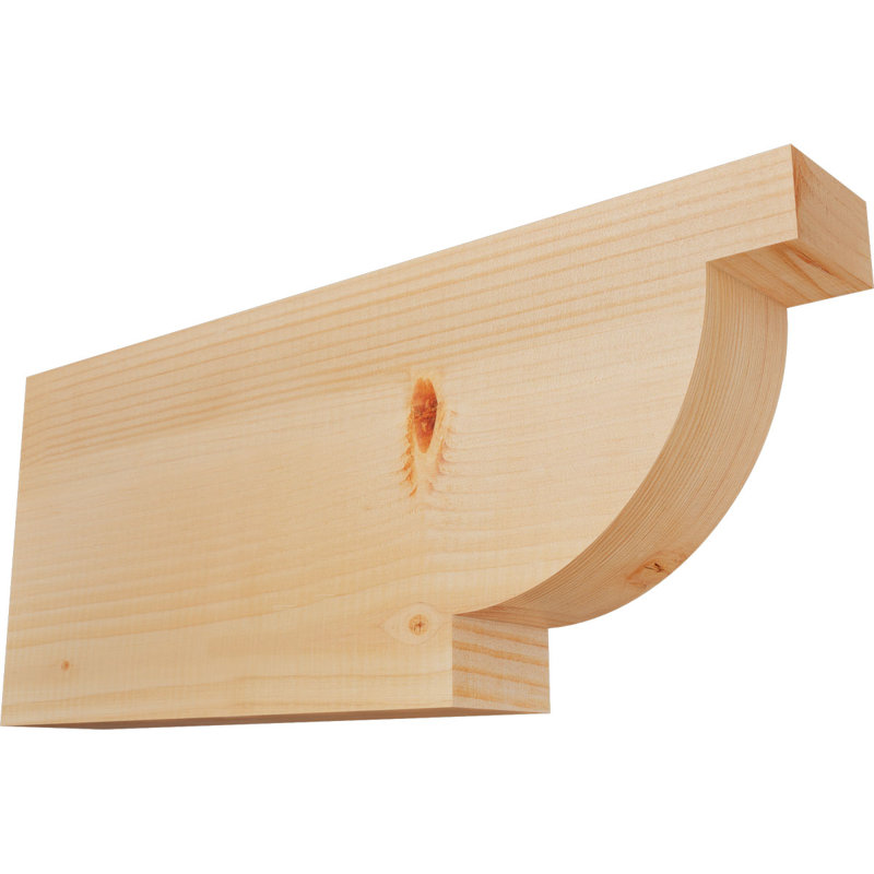Queue Alpine, Sapin de Douglas, H 10 po x l 24 po x P 3,5 po