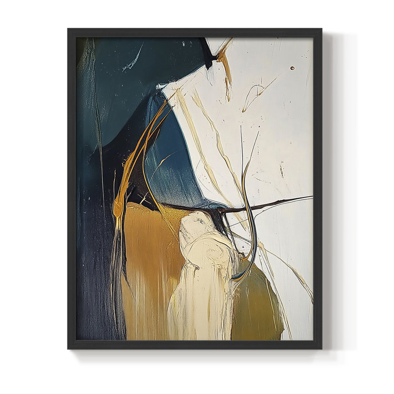 "ABSTRACT Series DC XXVII" par J Paul, Noir, noir, noir, noir