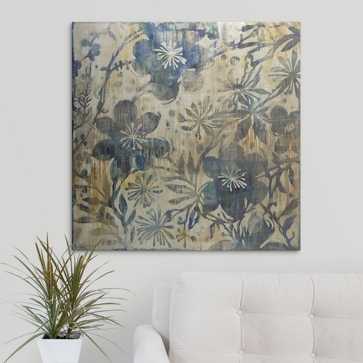 «Murrah Daisychain» par Liz Jardine, reproduction d'art, H 20 po x l 20 po x P 1,5 po, Toile