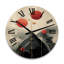 Horloge murale en bois massif Alzubair-566199234