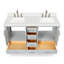  Ensemble de meuble-lavabo double 61 "-459167775-507835472