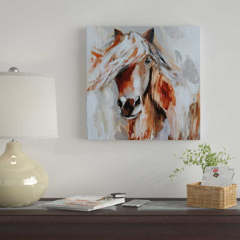 « âme whisperer », impression sur toile, H 12 po x l 12 po x P 0,75 po, Toile tendue, Pas de tapis