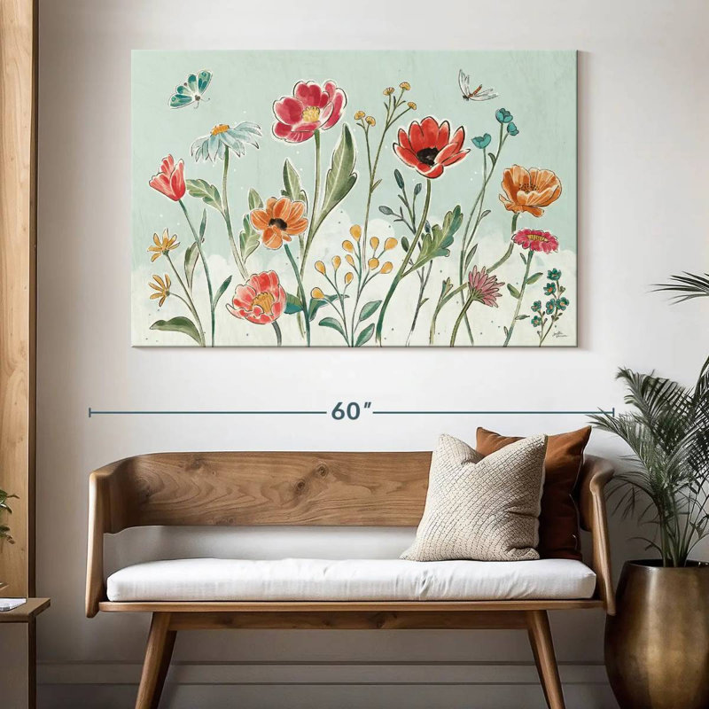 Harnek Boho Field, 34" H x 51" W