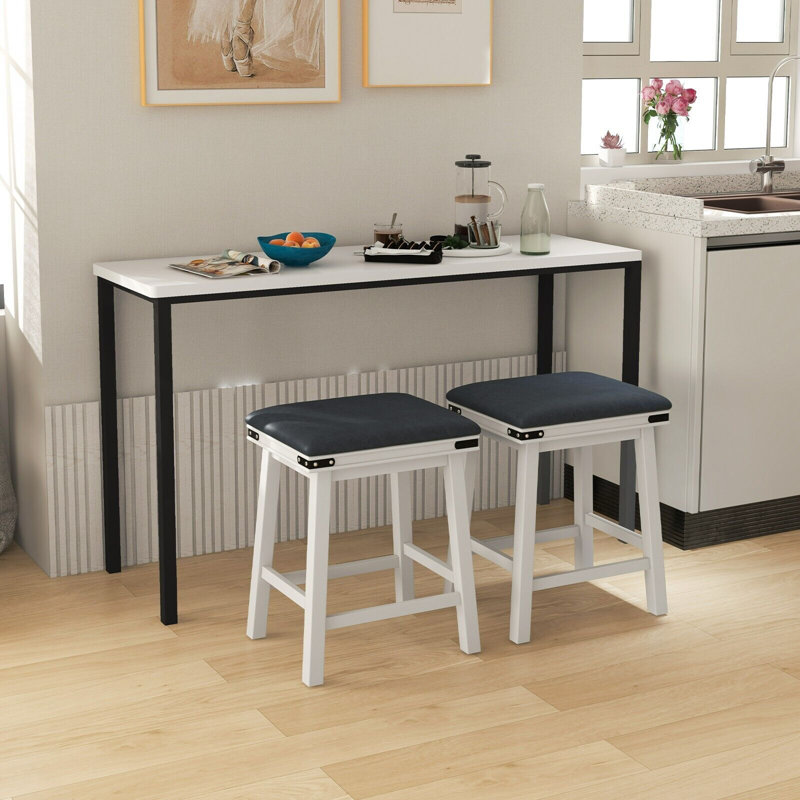 Jaidyn Upholstered Counter Stool, Counter Stool (62cm Seat Height
