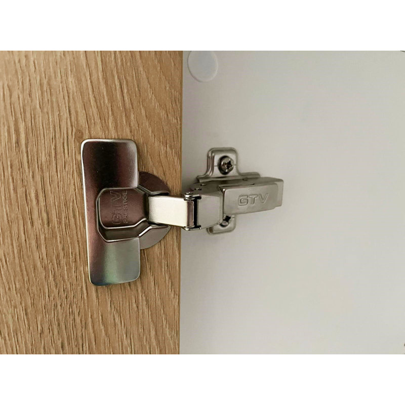 Dunnavent Display Cabinet, Grey/Dark Blue