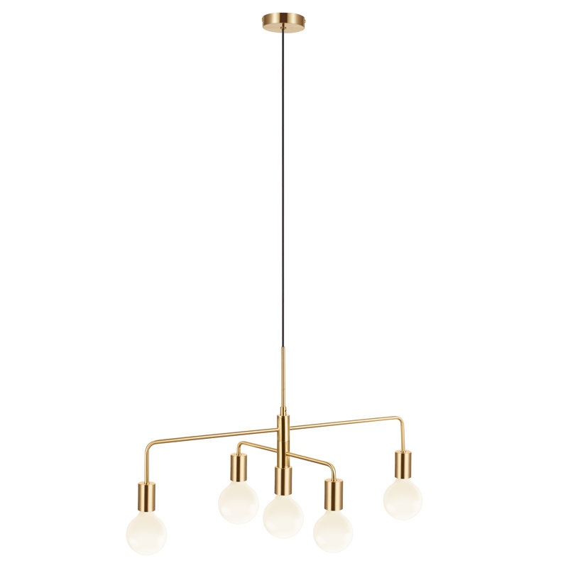 Gloom 5 - Light Bulb Pendant, Brass