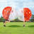 VEVOR Inflatable Bumper Ball 5FT/1.5M PVC Sumo Zorb Ball in Red Color