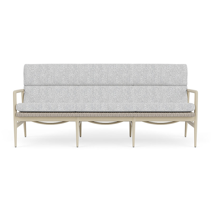 Cascade Outdoor 3 - Seat Patio Sofa, Burson Domino, Linen