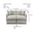 Nolte 2-piece Modular Loveseat With Ottomans