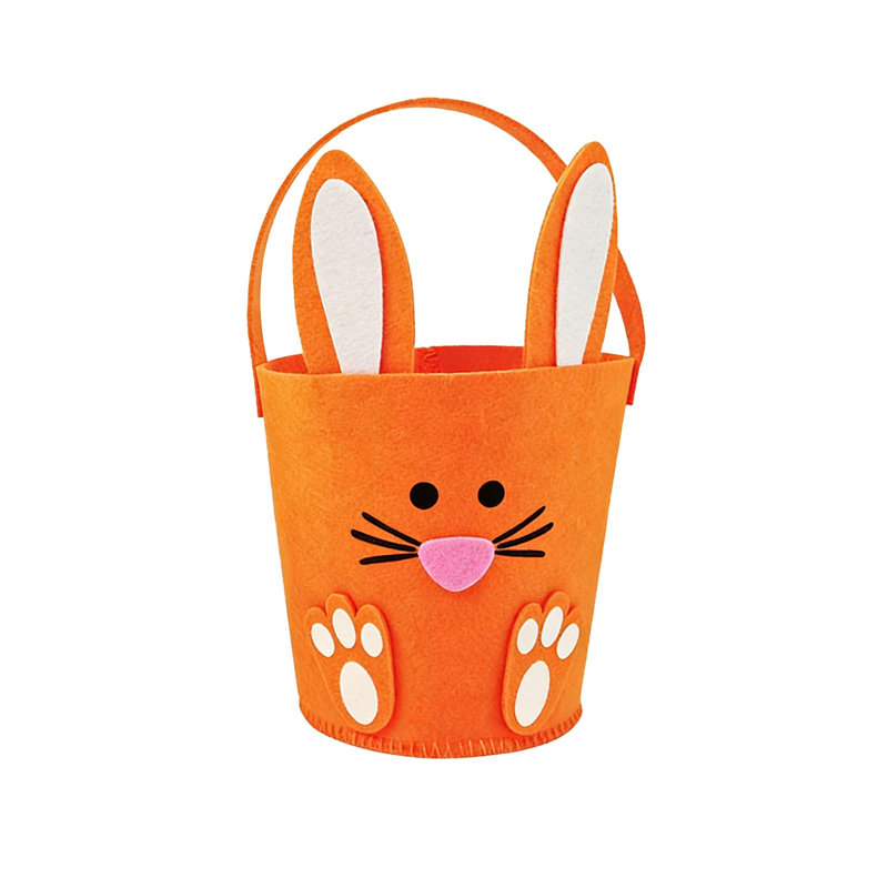 Panier de rangement et panier-cadeau de Pâques, Pink,Orange,White,Yellow