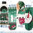 2x6 Christmas Runner Rug – Washable, Non-Slip, Santa & Reindeer Print, Low Pile, Foldable Carpet for Hallway, Kitchen, Bedside (Grey)-336654894