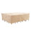 Premium Waterproof Outdoor Patio Rectangular Table Cover 86"(L)x47"(W)x31"(H), Solution Dyed Rip-Stop Fabric, 3-Year Warranty