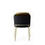 Chaise d'appoint rembourrée et revêtue de velours-1579805582-1557947412