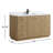 La Jolla 55'' Single Bathroom Vanity With Engineered Stone Top