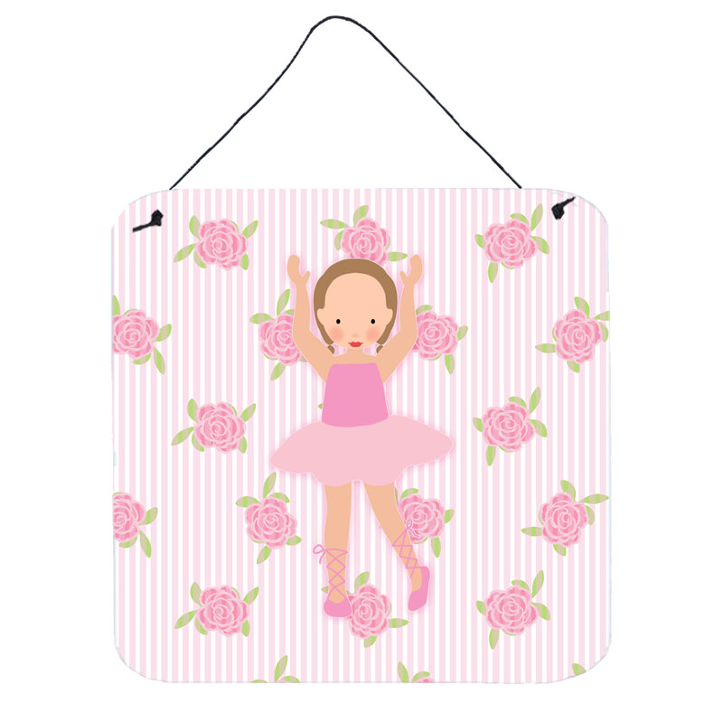 Enseigne de porte Ballerina Ponytails