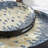Bringle Mother of Pearl Shell Handmade Decor Blue Tray with Slot Handles Set