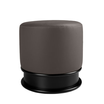 43cm Wide No Pattern Pouffe Ottoman