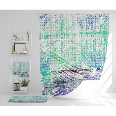 Nazaiah Polyester Shower Curtain Set