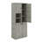 Tall Storage Cabinet Featuring Adjustable Shelves And Flip Out Basket  With Handles Large Capacity Organizer For Bathroom Kitchen Living Room And Office-1301418539