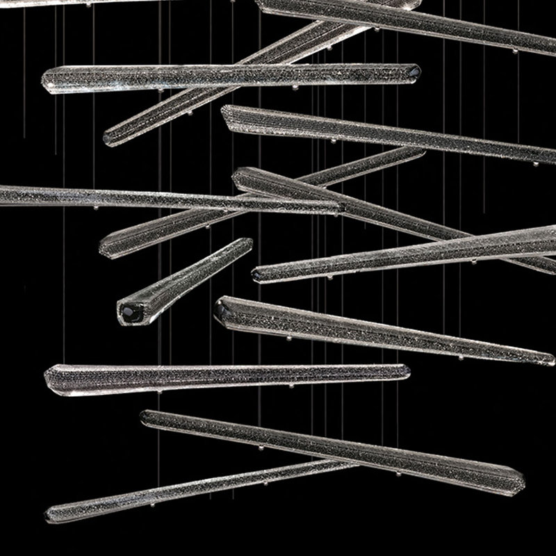 Elevate 8 - Light Pendant, Silver, Silver
