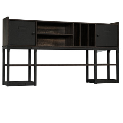 Brown For Commercial Spaces And Home Office Workspaces, Ample Storage With Concealed Powder - Coated Doors, Four Adjustable Shelves Vertical Bins, Compact Design Versatile Spaces, Quick Installation
